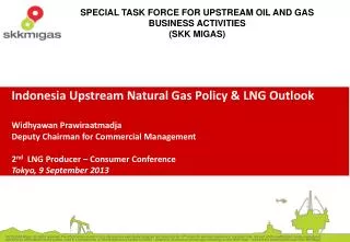 Future upstream oil and gas in Indonesia will be dominated with natural gas production, as exploration results tend