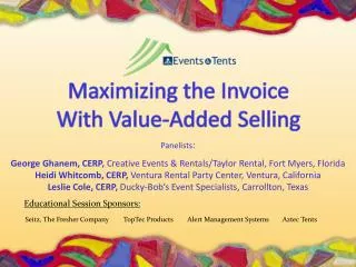 Maximizing the Invoice With Value-Added Selling