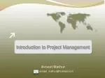 Introduction to Project Management - slide 1