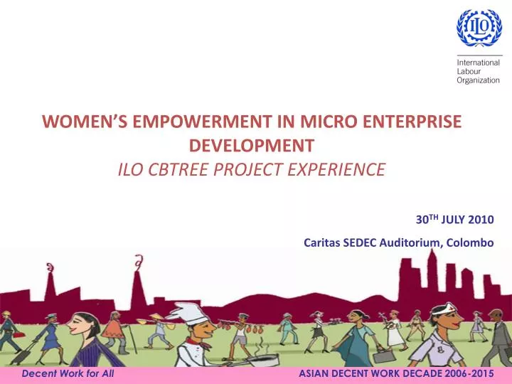 women s empowerment in micro enterprise development ilo cbtree project experience