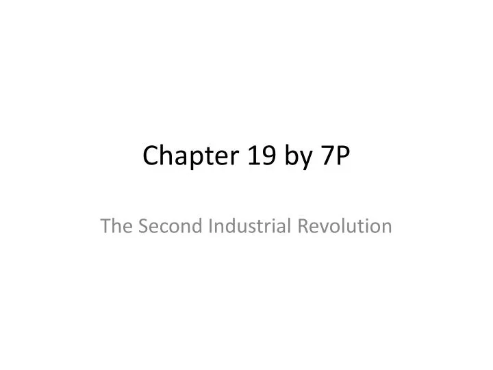 chapter 19 by 7p