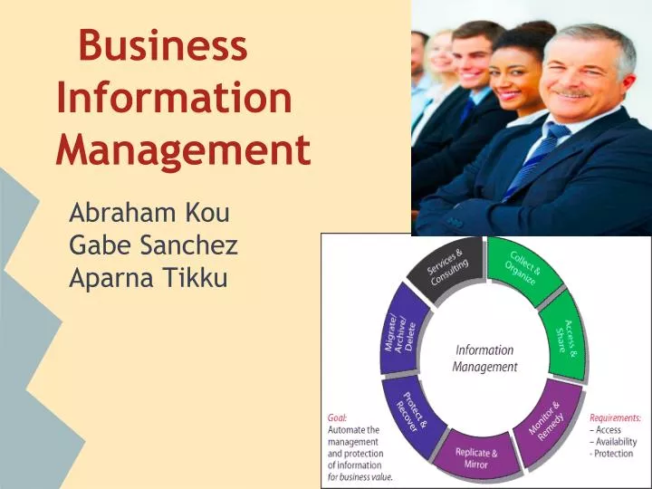 business information management