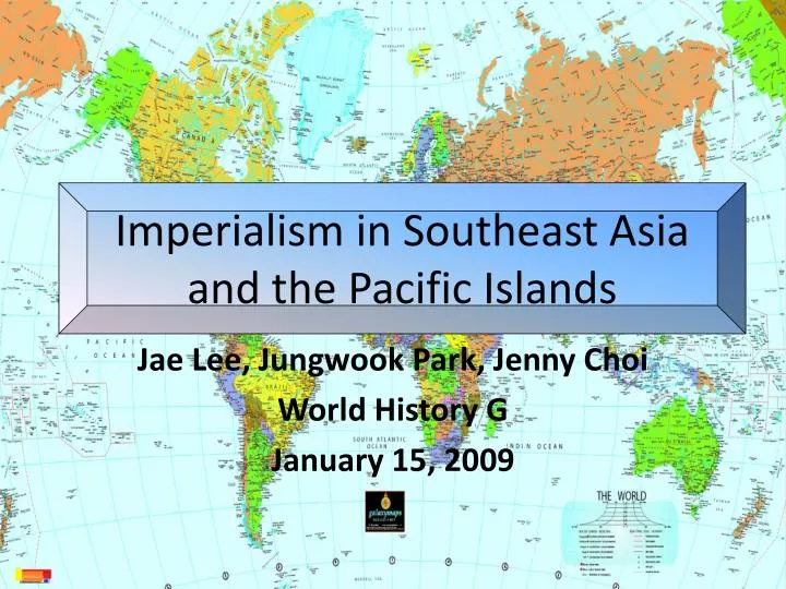 imperialism in southeast asia and the pacific islands