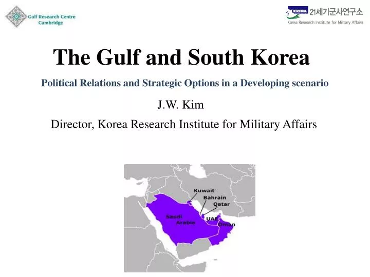 the gulf and south korea