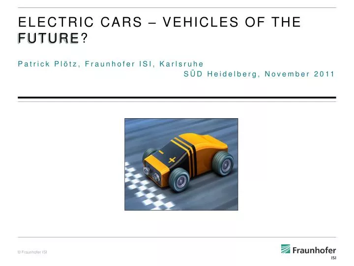 electric cars vehicles of the future