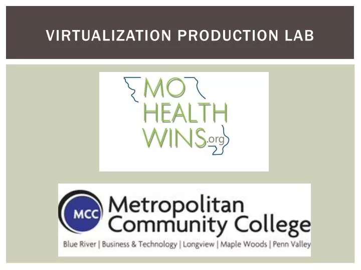virtualization production lab