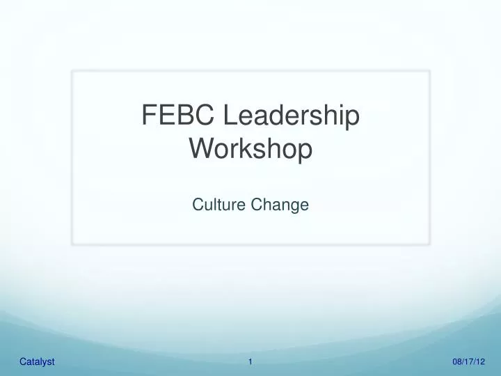 febc leadership workshop
