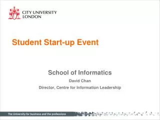 Student Start-up Event