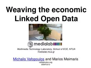 Weaving the economic Linked Open Data