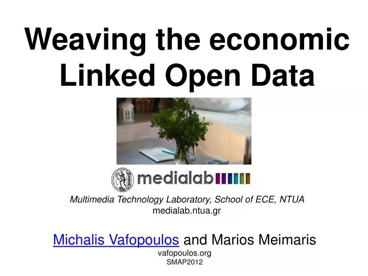 weaving the economic linked open data