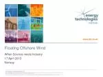 Floating Offshore Wind - slide 1