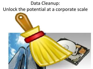 Data Cleanup: Unlock the potential at a corporate scale