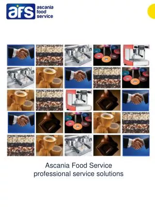 Ascania Food Service professional service solutions