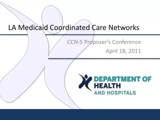 LA Medicaid Coordinated Care Networks