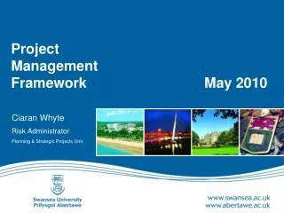 Project Management Framework	 		 May 2010
