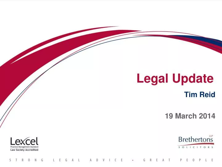 legal update