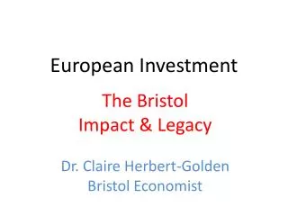 European Investment