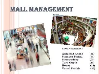 MALL MANAGEMENT