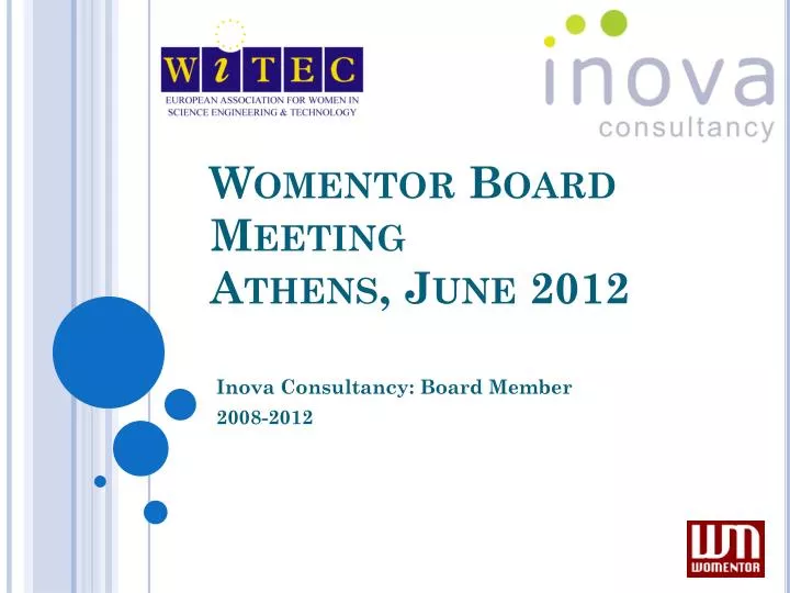 womentor board meeting athens june 2012