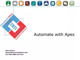 Automate with Apex