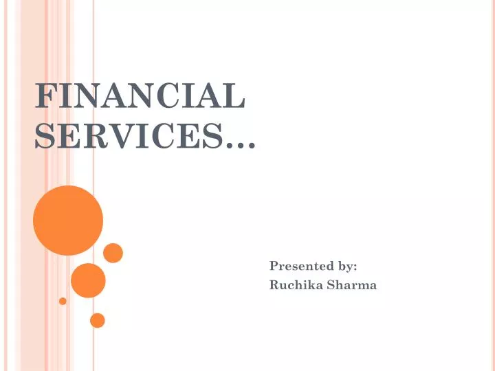 financial services