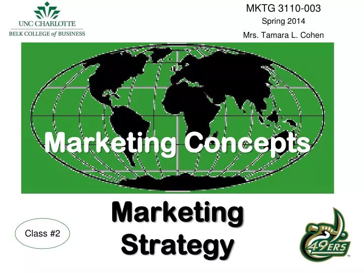 marketing concepts marketing strategy
