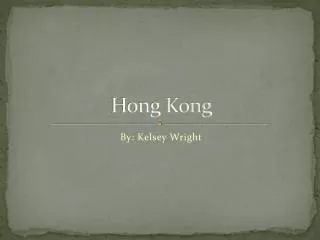 hong kong