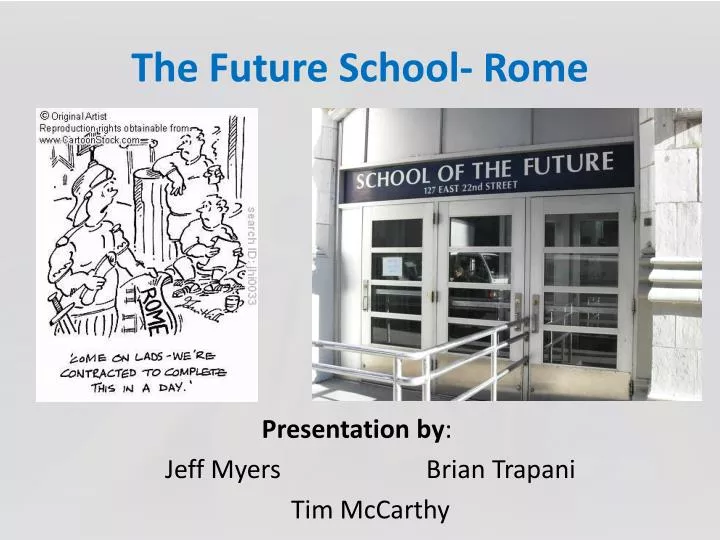 the future school rome