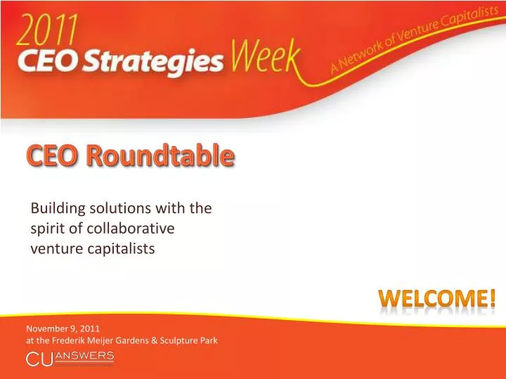 ceo roundtable