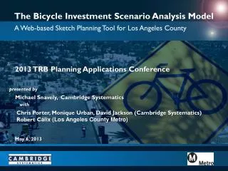 The Bicycle Investment Scenario Analysis Model