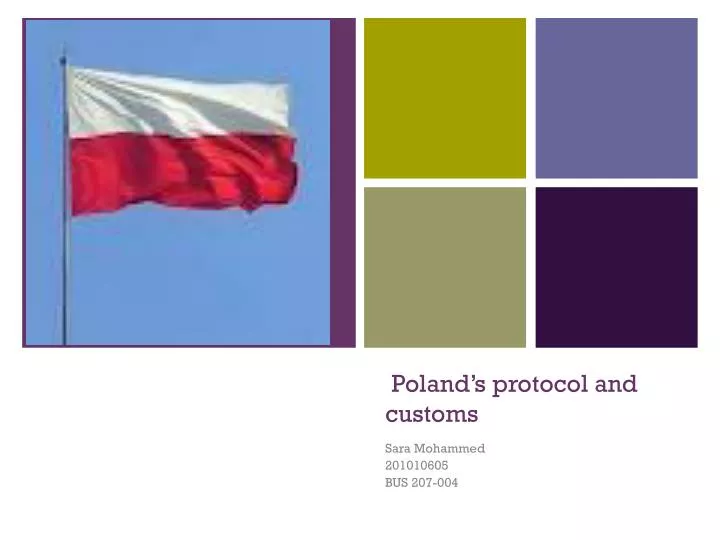 poland s protocol and customs