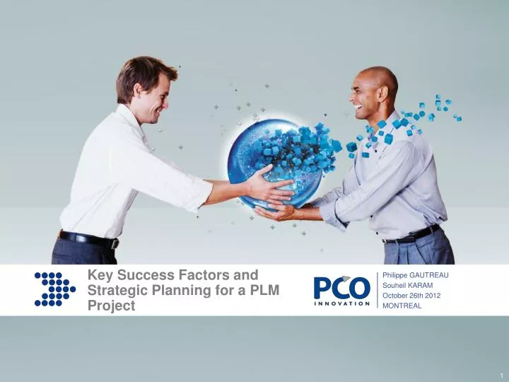 key success factors and strategic planning for a plm project