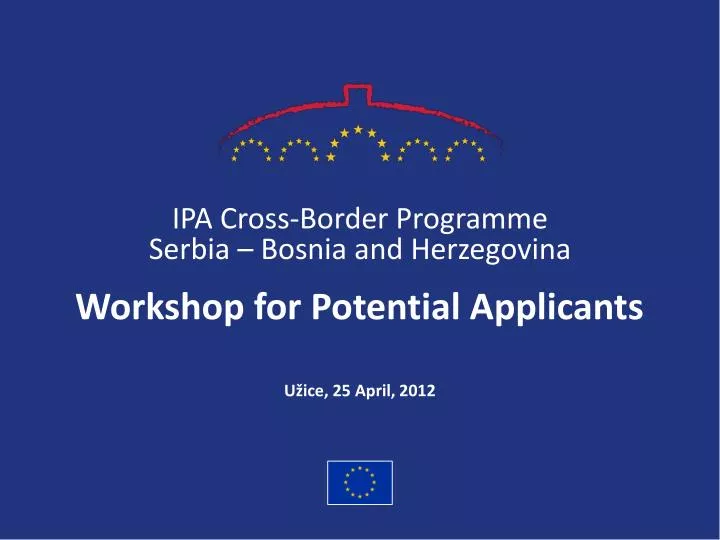 ipa cross border programme serbia bosnia and herzegovina