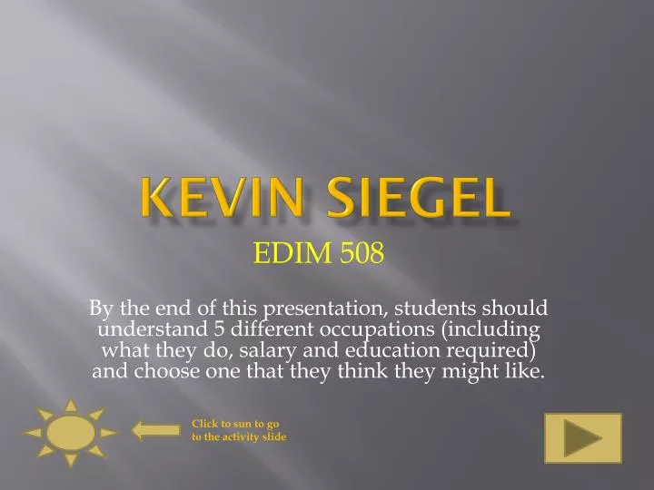 kevin siegel