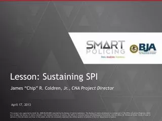 Lesson: Sustaining SPI