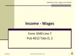 Income - Wages - slide 1