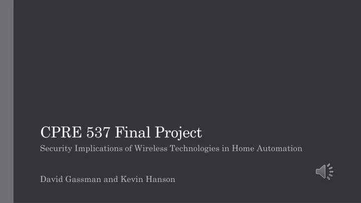 cpre 537 final project