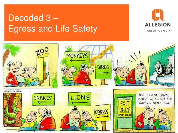 decoded 3 egress and life safety
