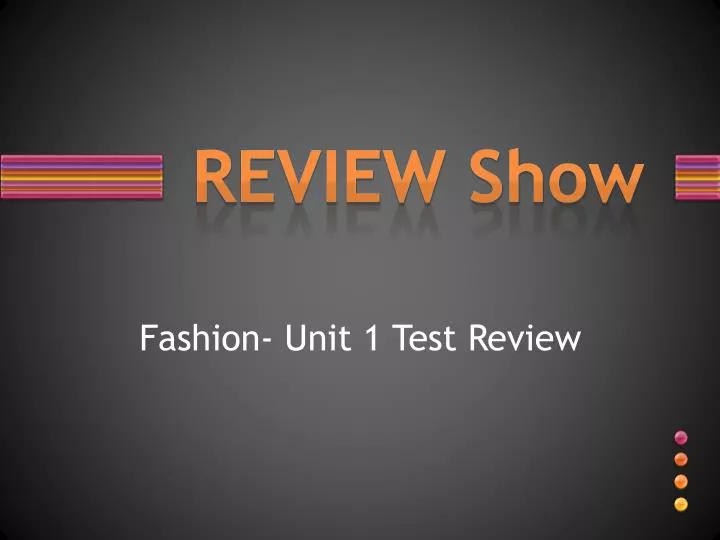 review show