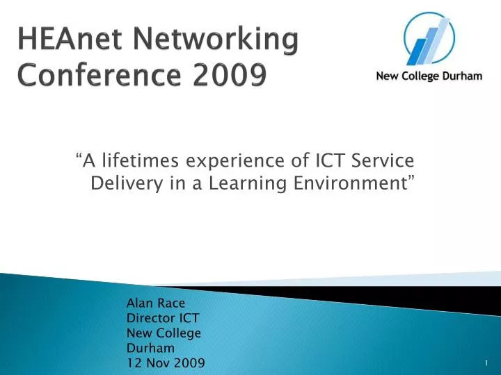 hea n et networking conference 2009