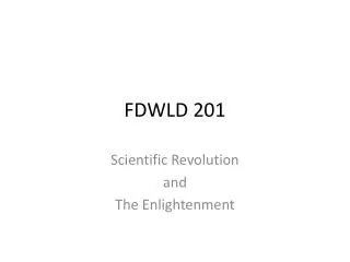 FDWLD 201