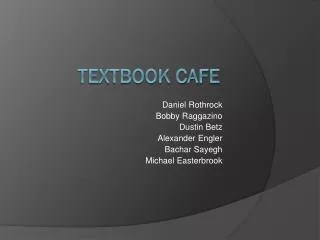 Textbook Cafe
