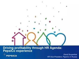 Driving profitability through HR Agenda: PepsiCo experience