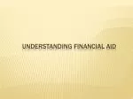 Understanding Financial Aid - slide 1