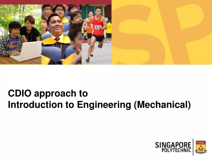 cdio approach to introduction to engineering mechanical