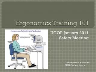 Ergonomics Training 101