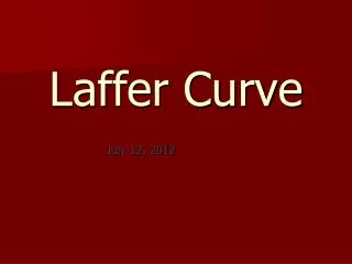 Laffer Curve