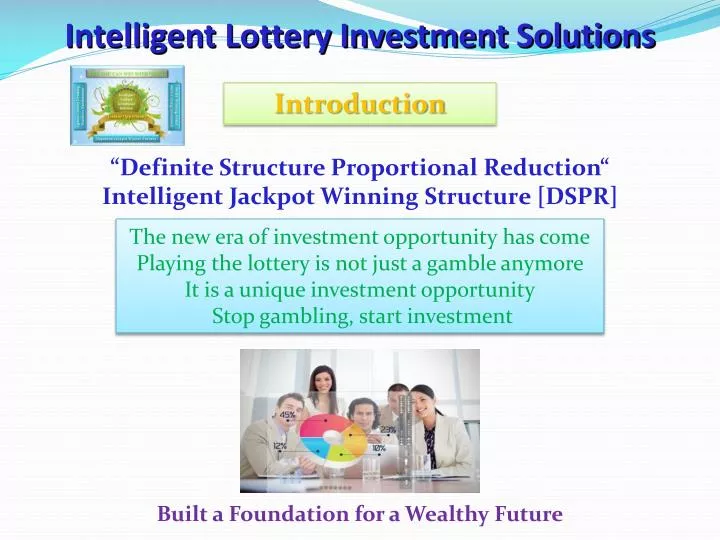 intelligent lottery investment solutions