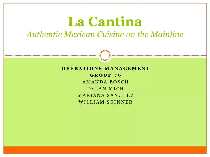 la cantina authentic mexican cuisine on the mainline