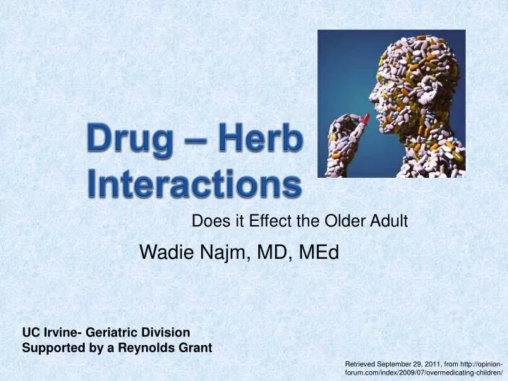 drug herb interactions